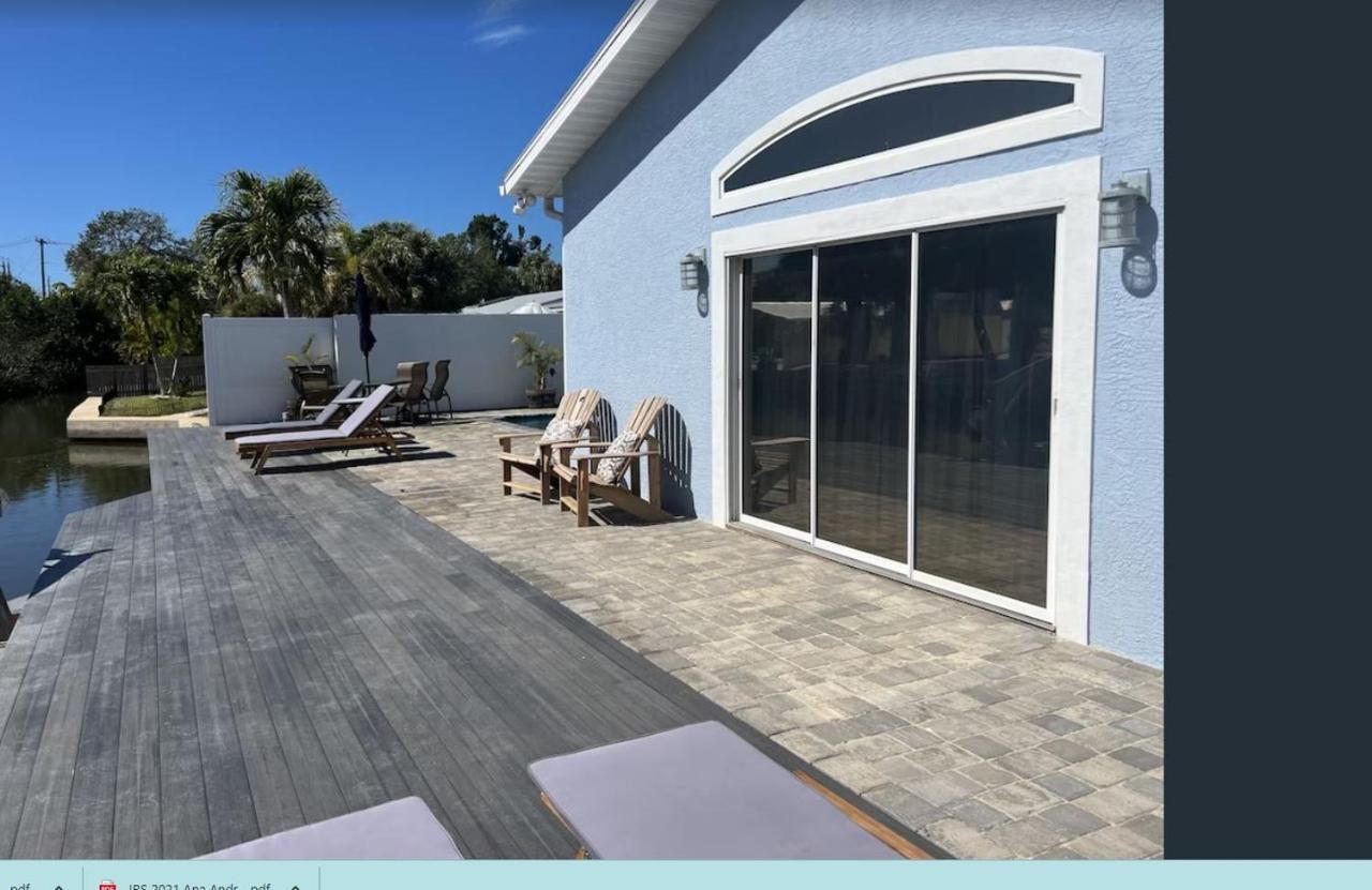 Pool/Waterfront Home 5 Min Walk To Siesta Key Village And Beach Kültér fotó